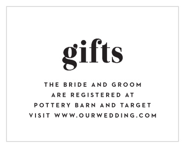 Modern Typeface Registry Cards
