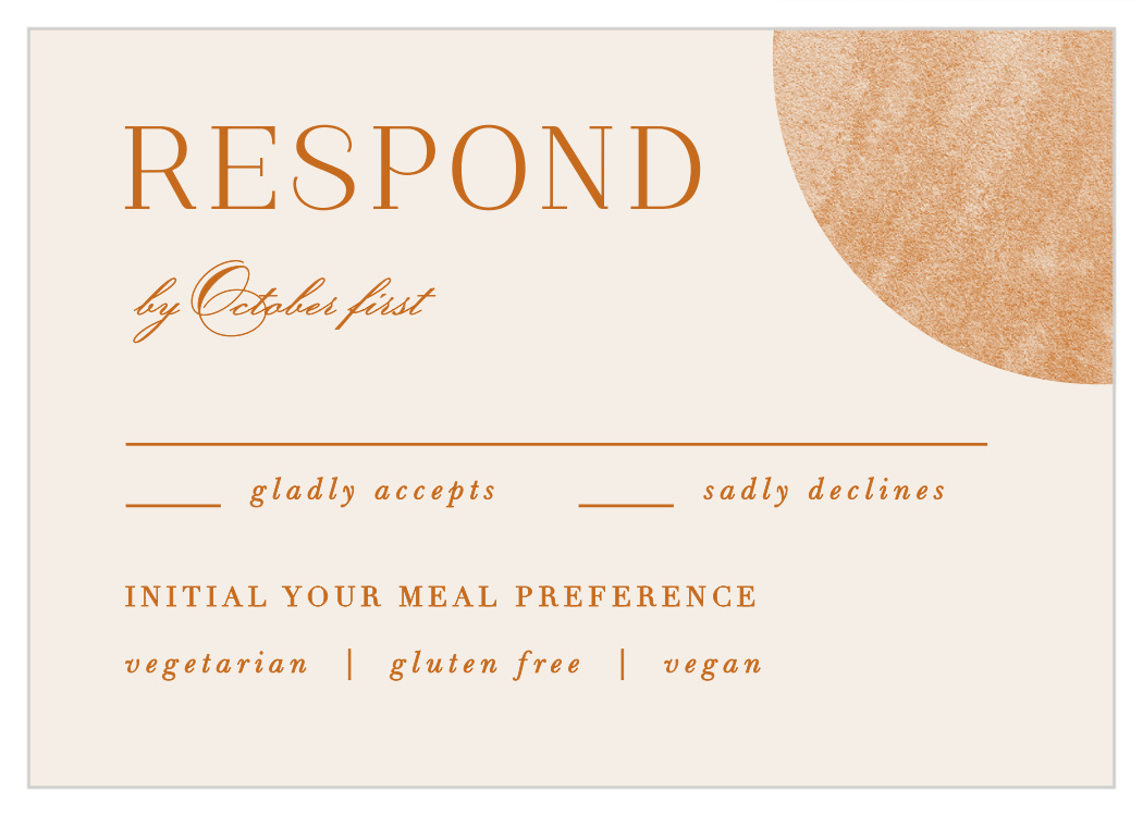 Earthy Mod Response Cards