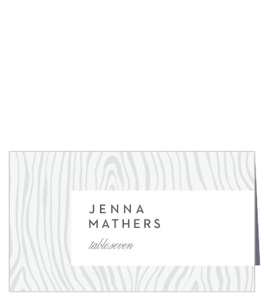 Wood Plank Place Cards