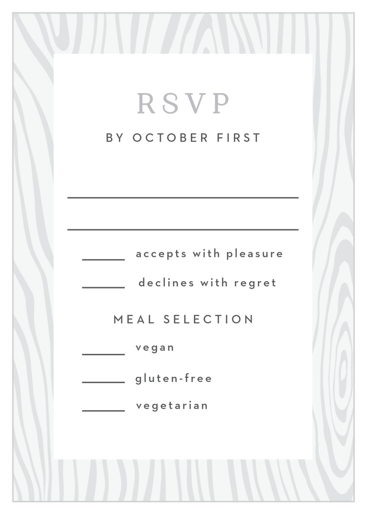 Wood Plank Response Cards