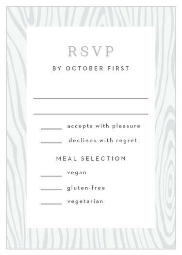 Wood Plank Response Cards