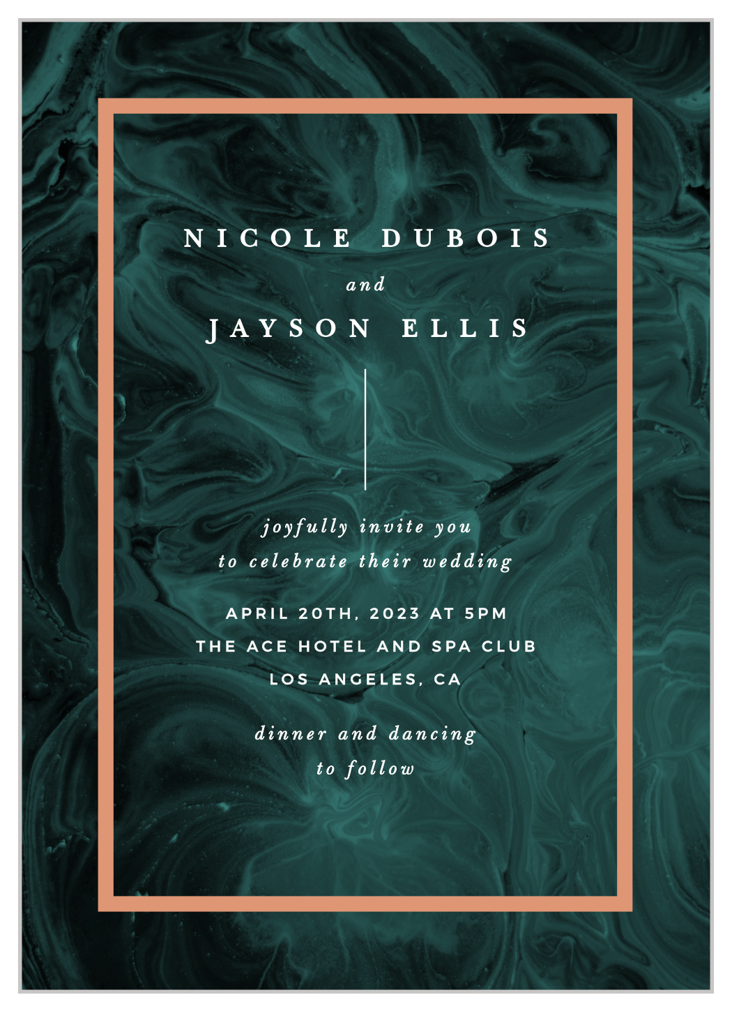 Simply Formal Wedding Invitations