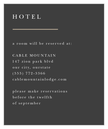 Garden Roses Accommodation Cards