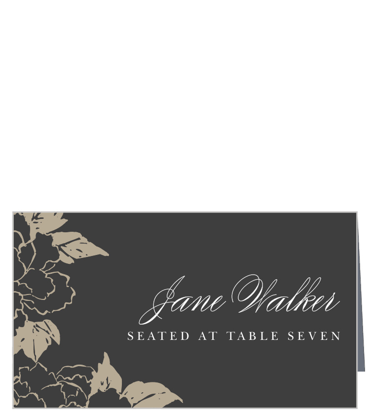 Garden Roses Place Cards