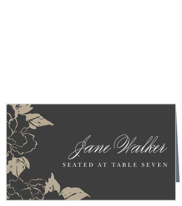Garden Roses Place Cards