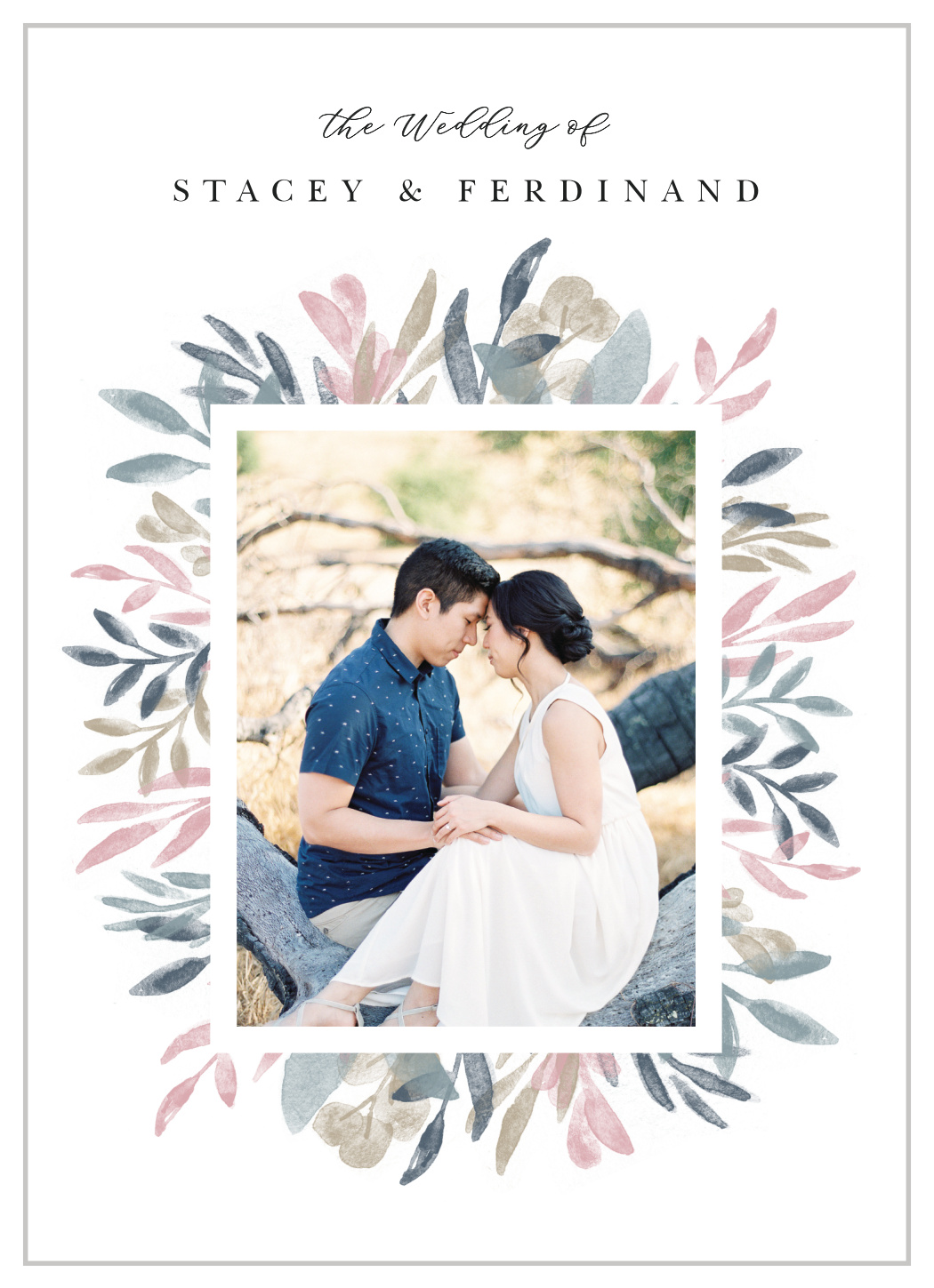 Sweetly Framed Wedding Invitations