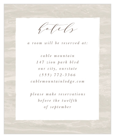 Aspen Trees Accommodation Cards