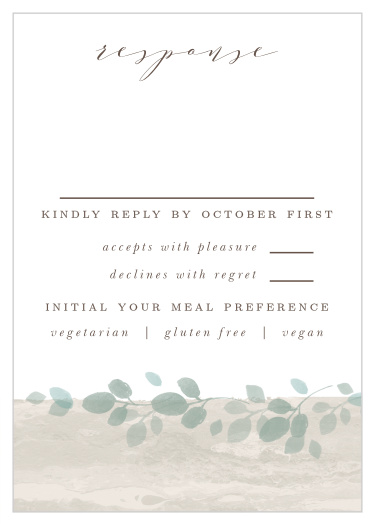 Aspen Trees Response Cards