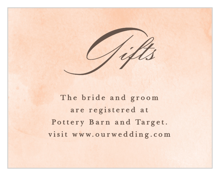 Have & to Hold Registry Cards