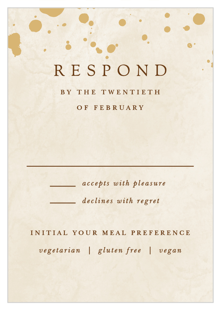 Painted Stone Response Cards