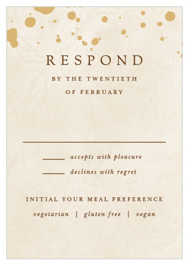 Painted Stone Response Cards
