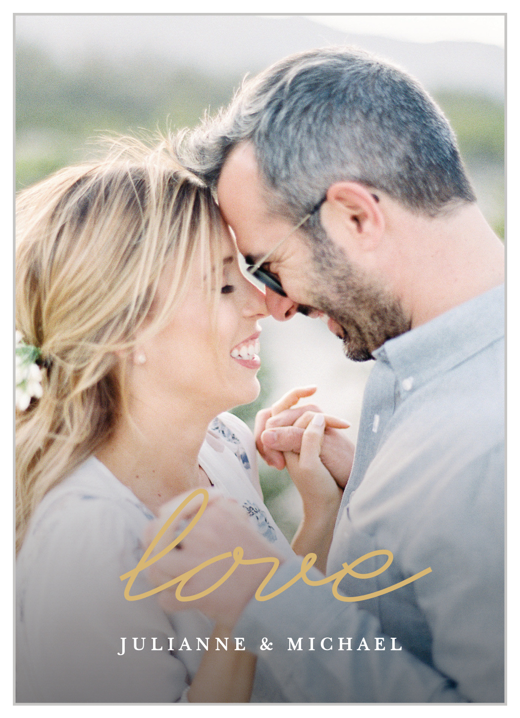 True Love Story Wedding Invitations
