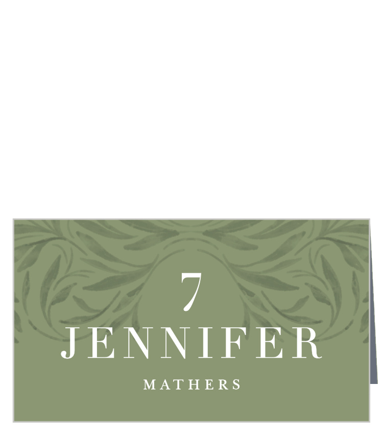 Engraved Elegance Place Cards