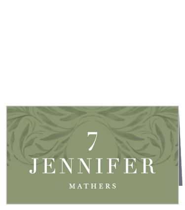 Engraved Elegance Place Cards