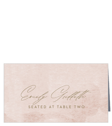 Composed Canvas Place Cards
