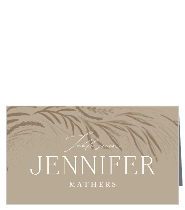 Botanical Romance Place Cards