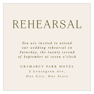 Encircled Elegance Rehearsal Cards