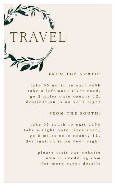 Encircled Elegance Direction Cards