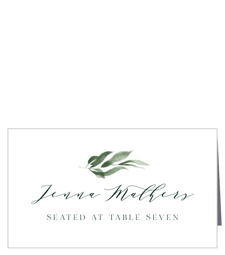 Verdant Vine Place Cards