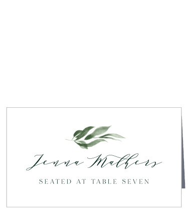 Verdant Vine Place Cards