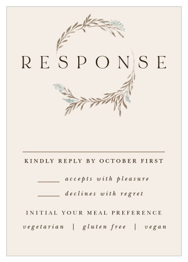 Hidden Garden Response Cards