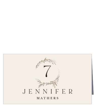 Hidden Garden Place Cards