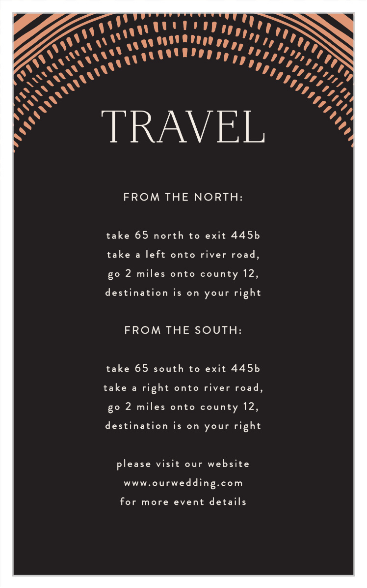 Boho Radiance Direction Cards