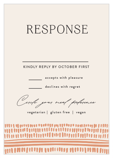 Boho Radiance Response Cards