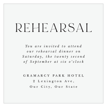 Looking Glass Rehearsal Cards