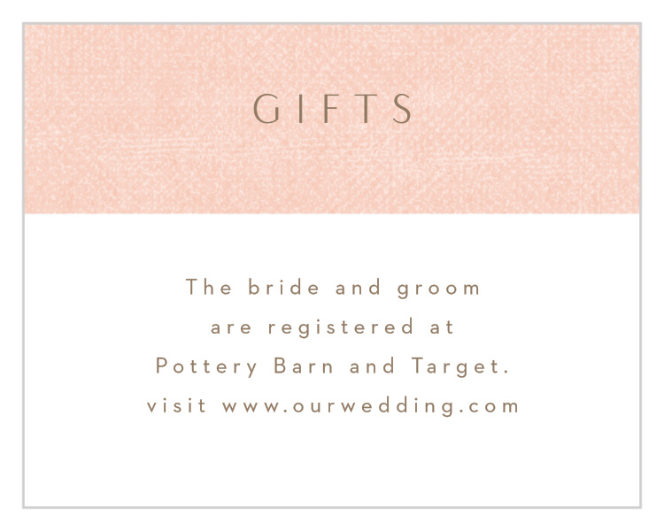 Artful Arch Registry Cards