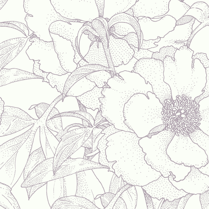 Add a classic touch to the interior home with the floral pattern used in our Vintage Anemones Peel And Stick Removable Wallpaper.