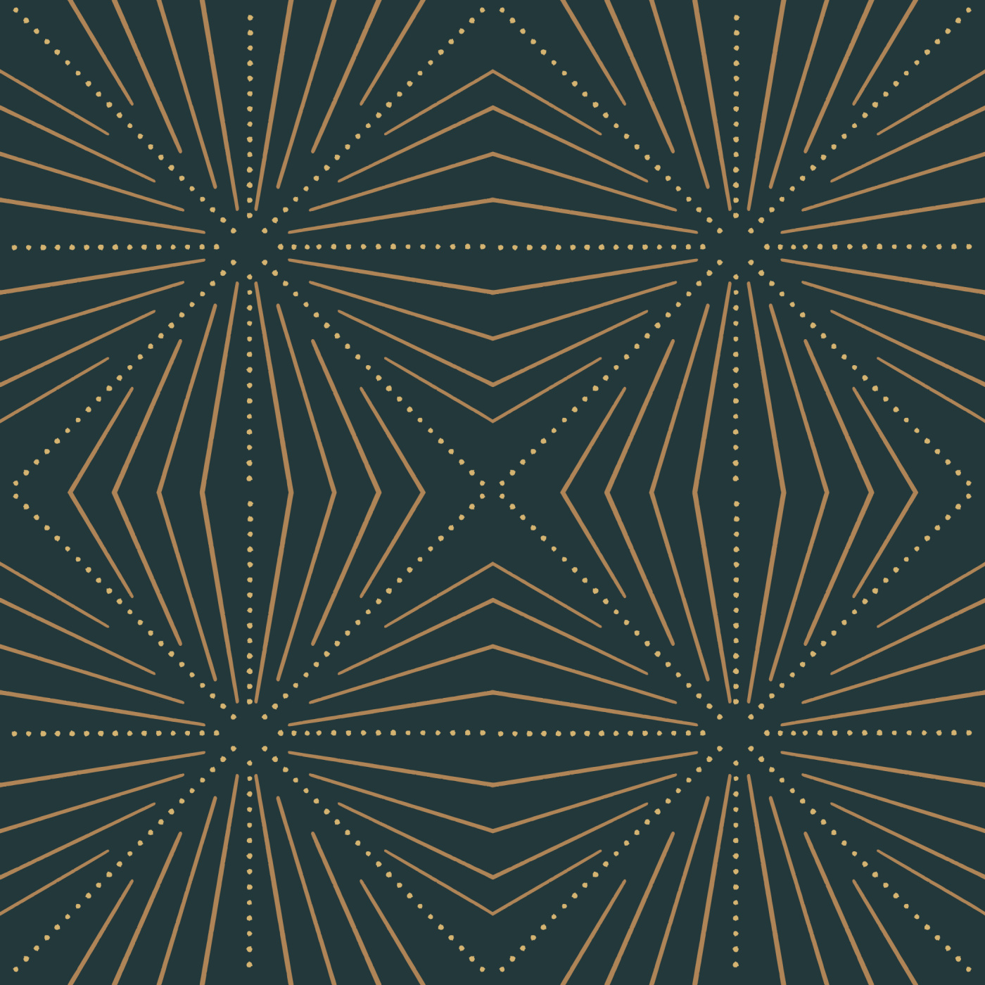 Fanned Triangles Wallpaper