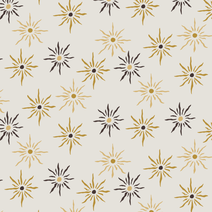 The classic look of our Mystical Suns Peel And Stick Removable Wallpaper is sure to make a statement on any wall in your home.