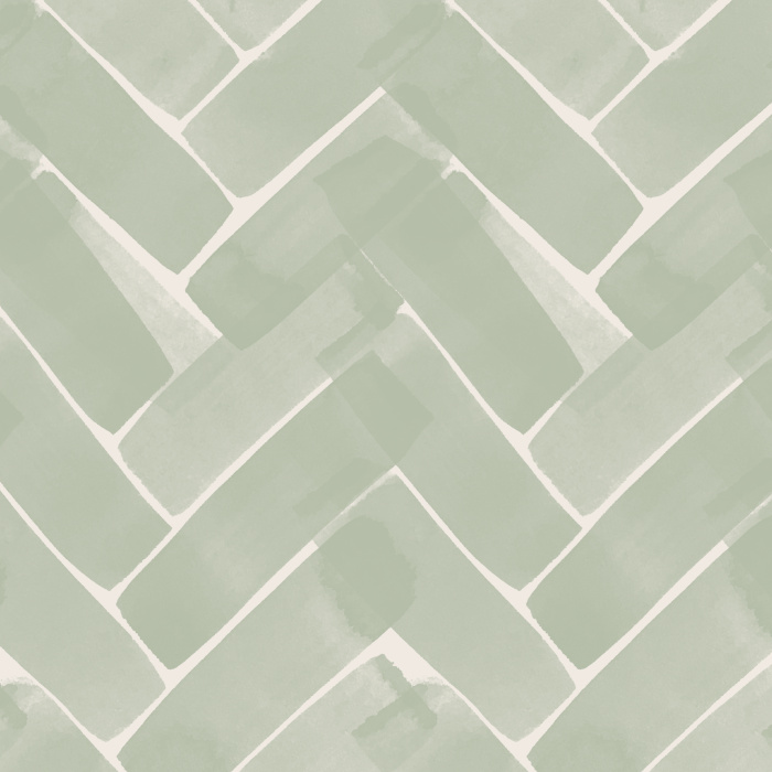 Create the perfect accent wall in any room of your home with our Watercolor Herringbone Peel And Stick Removable Wallpaper.