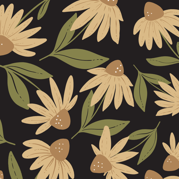 Spruce up any room with our stunning Black Eyed Susans Wallpaper. 