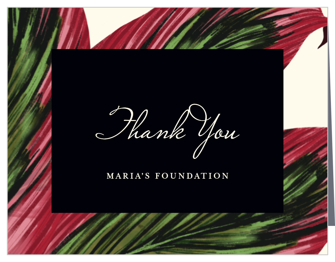 Warm Breezes Gala Thank You Cards