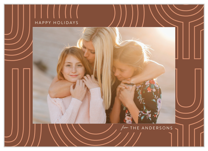 Send some seasonal cheer to family and friends this year with our Inline Joy Holiday Cards.