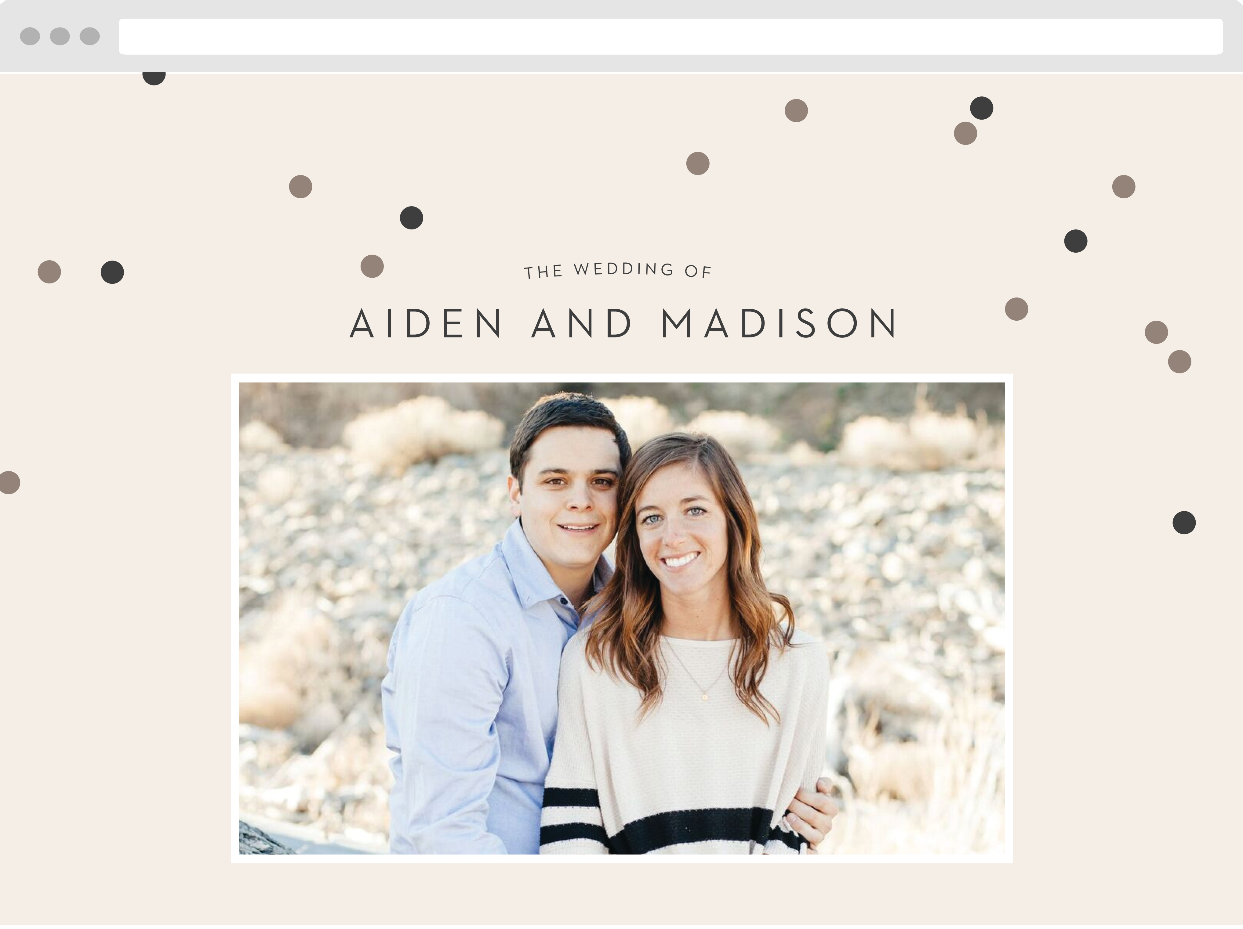 Party Party Wedding Website