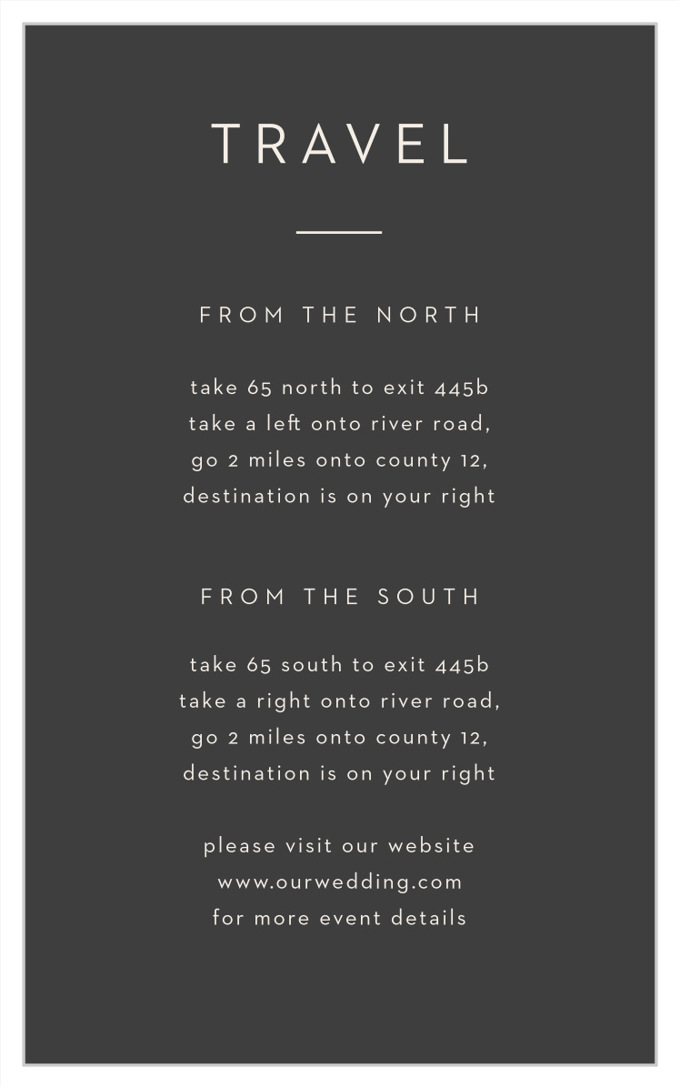 Party Party Direction Cards