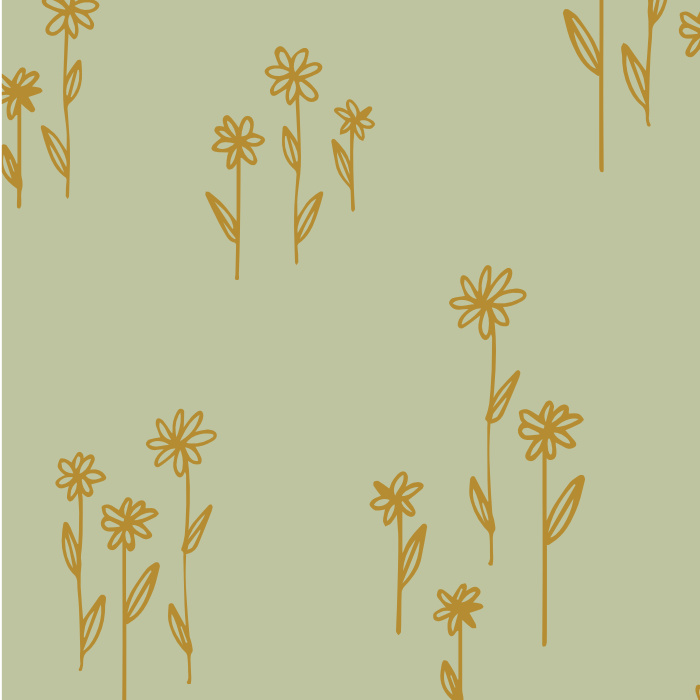 Add the look of a garden to any wall in your home with our Floral Bunch Peel And Stick Removable Wallpaper.