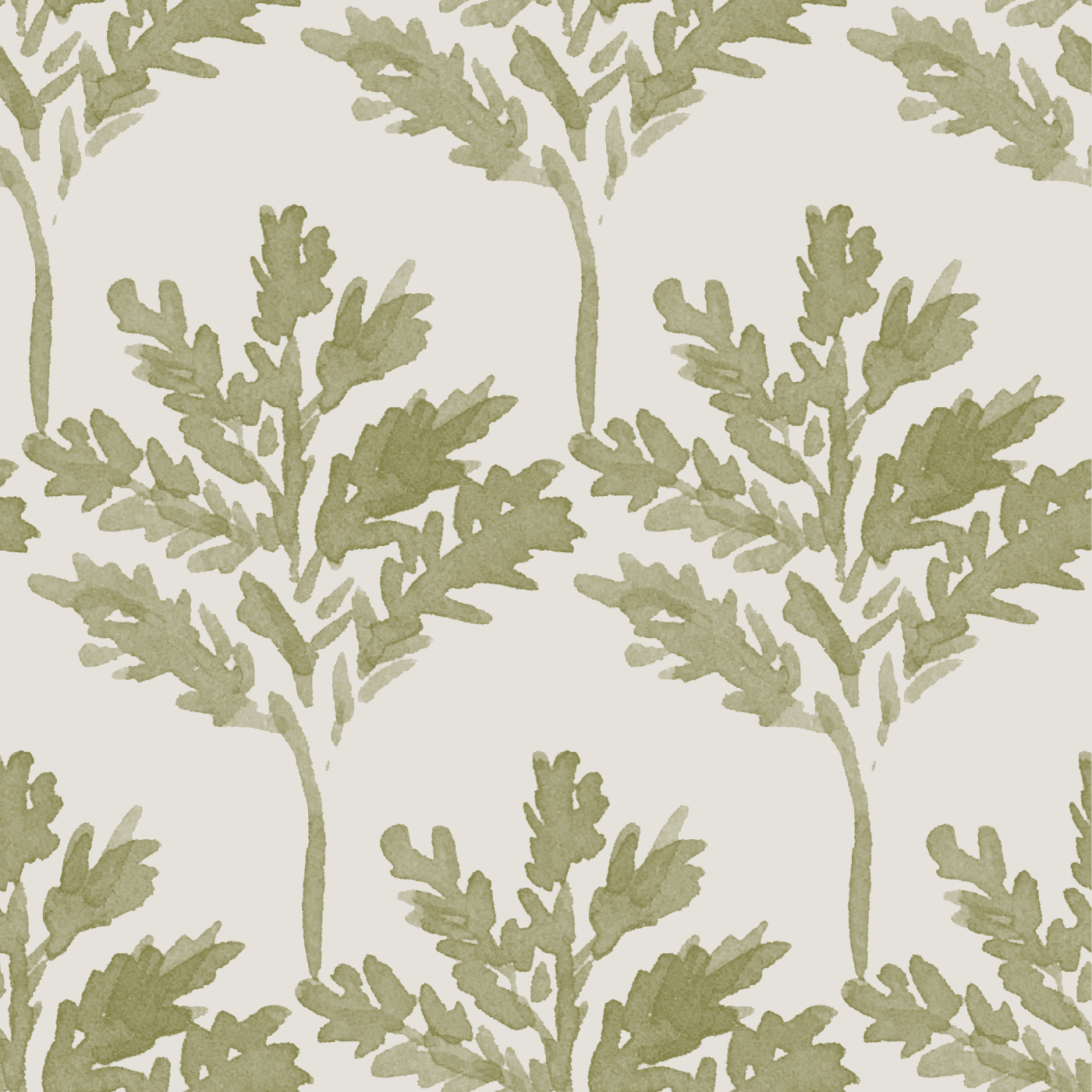 Leafy Treetops Wallpaper