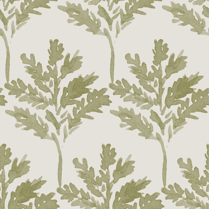Add a botanical touch to your walls with our Leafy Treetops Peel And Stick Removable Wallpaper.