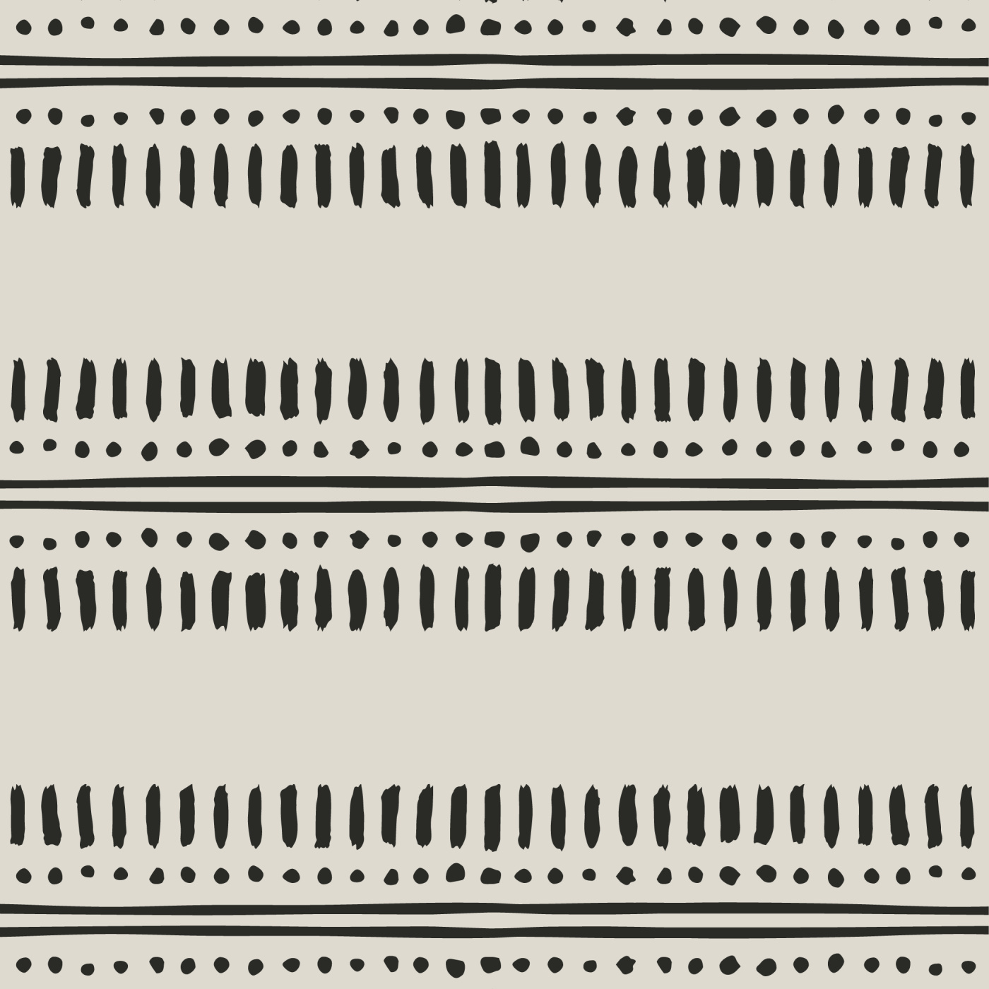 Painted Mudcloth Wallpaper