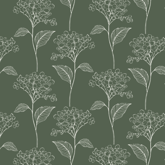 Create a stunningly beautiful atmosphere with our Dainty Hydrangea Wallpaper. 