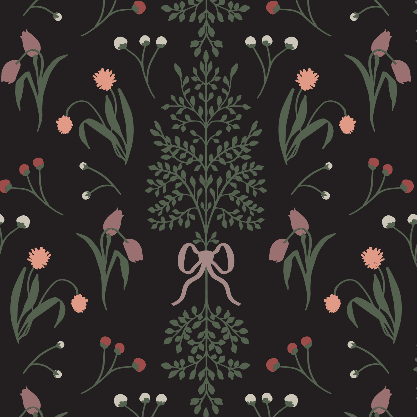 Botanic Bloom Wallpaper
