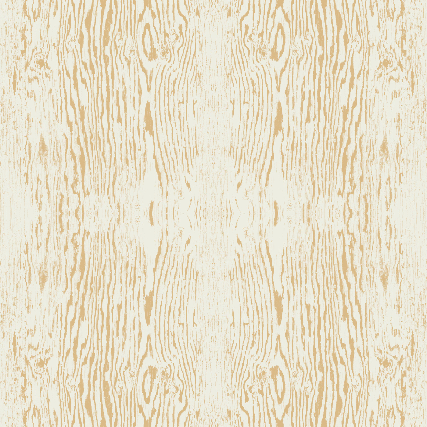 Mirrored Wood Wallpaper
