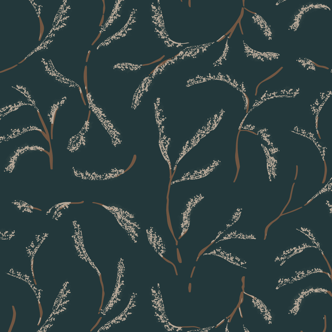 Dried Flowers Wallpaper