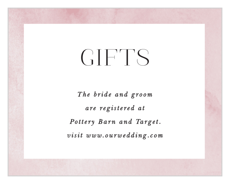 Colorful Band Registry Cards