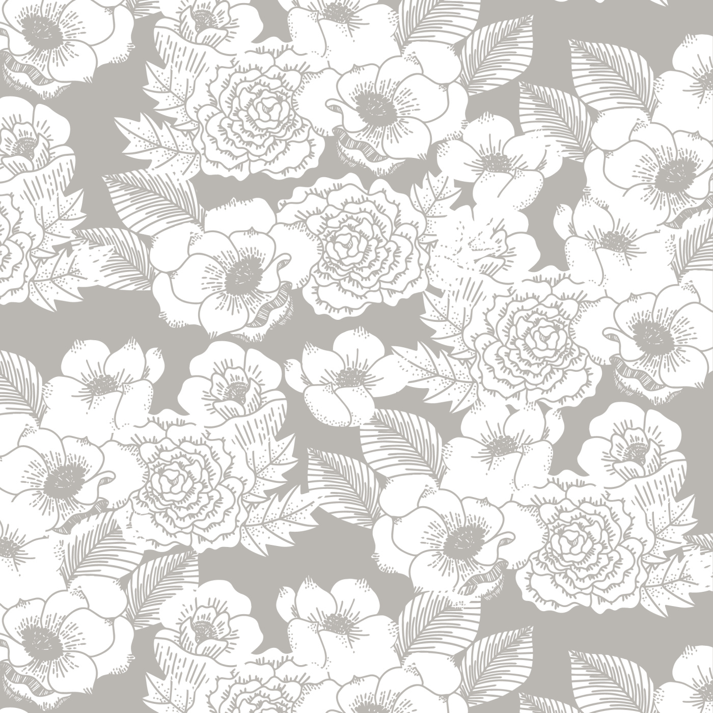 Flower Patch Wallpaper