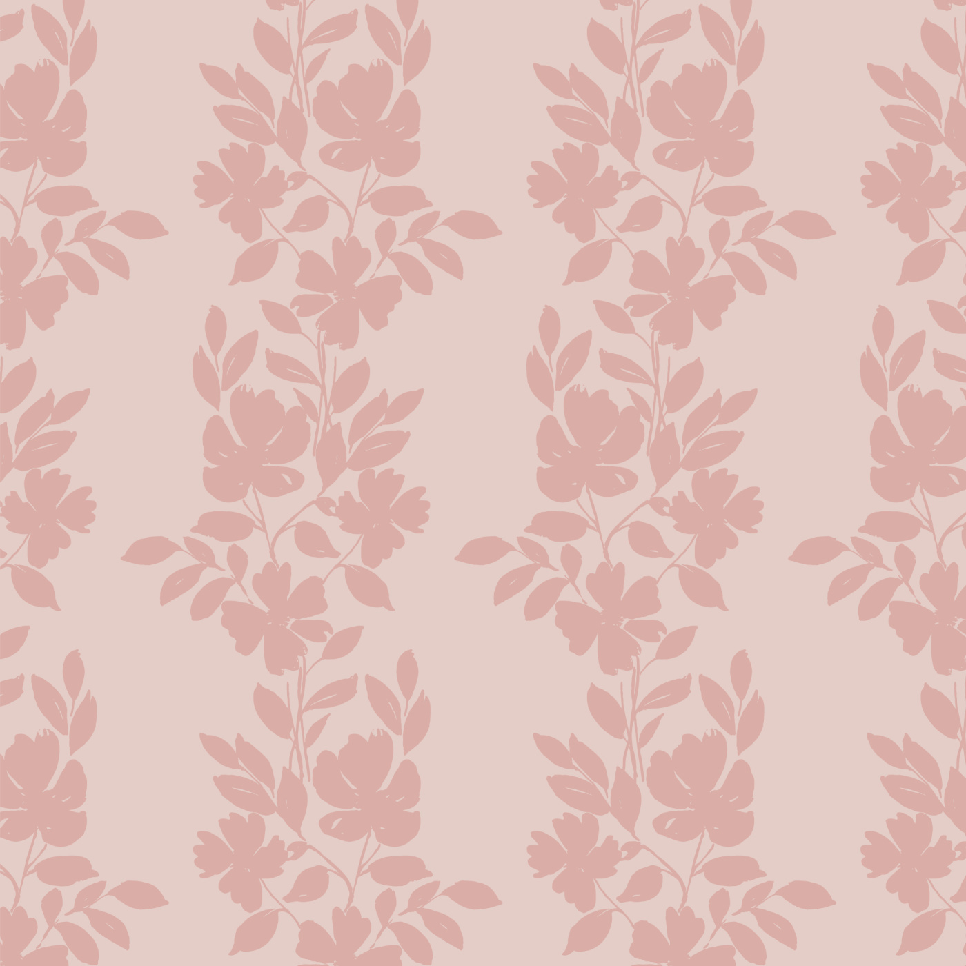 Floral Lines Wallpaper